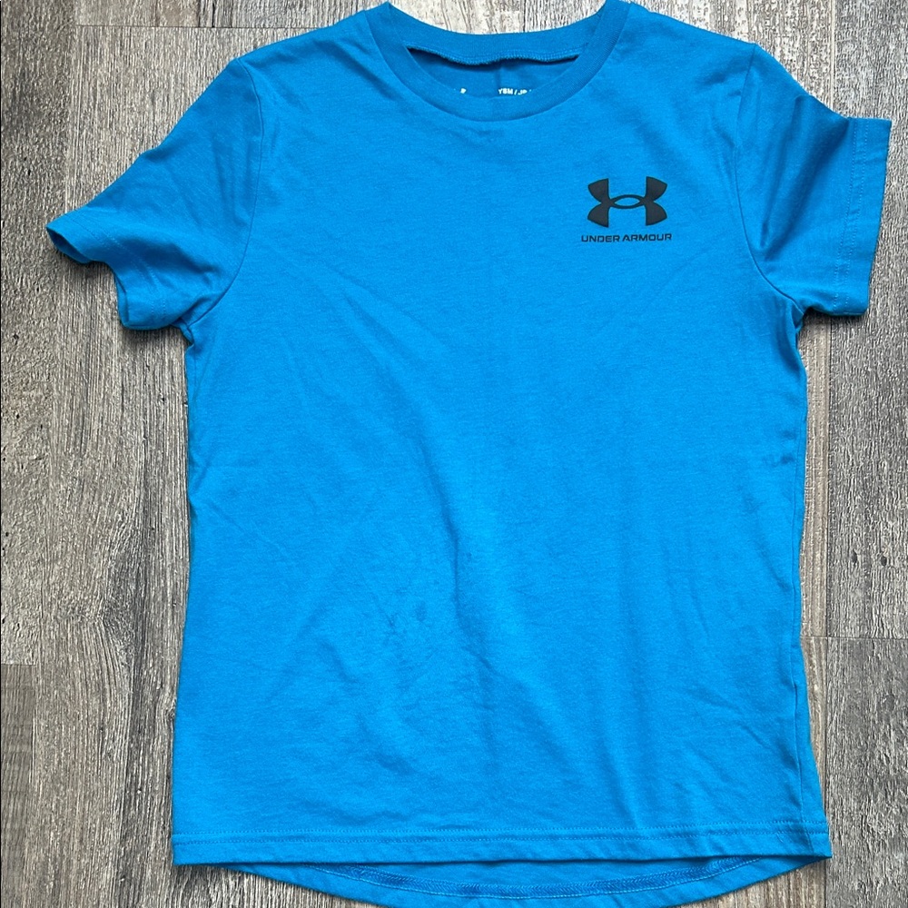 Under Armour Kids Blue Short Sleeve Tee